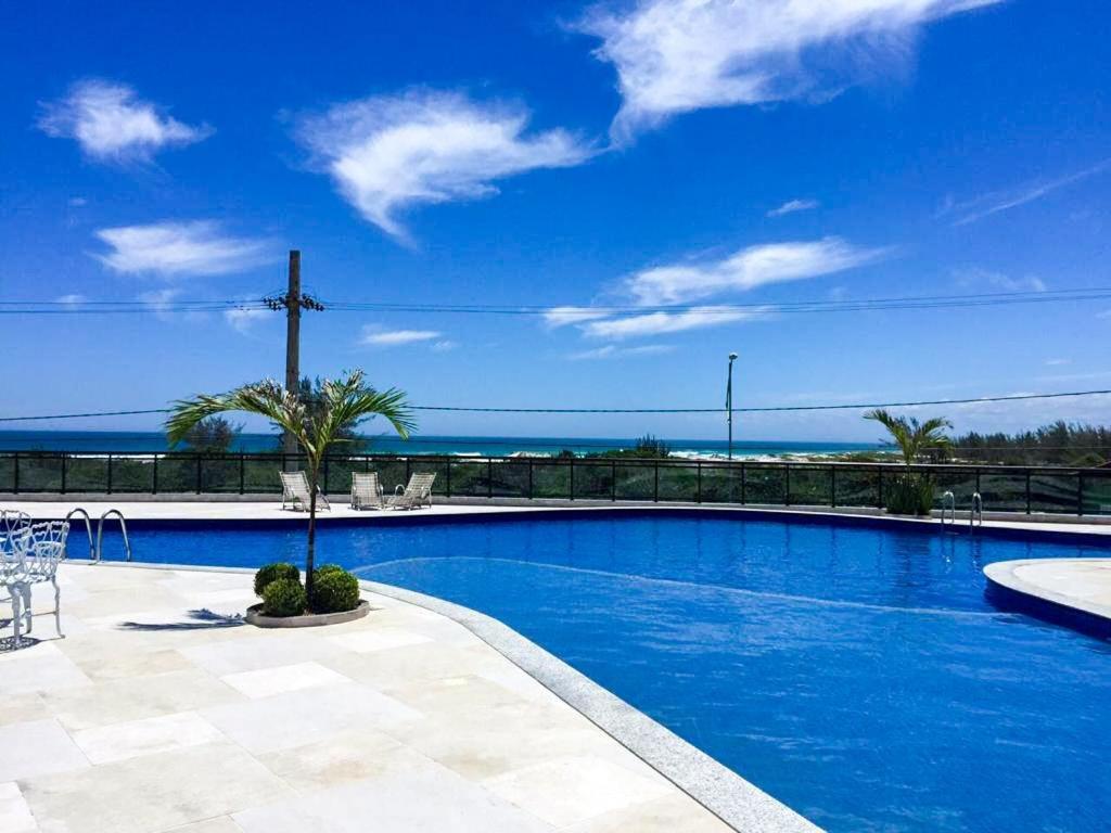 Apartamento Com Vista Para O Mar Da Praia Grande อาร์ไฮยัล โด กาโบ ภายนอก รูปภาพ